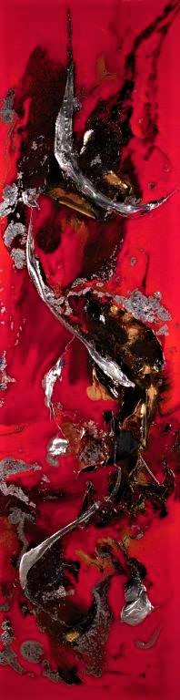 Red wine passion, œuvre de Lisabel